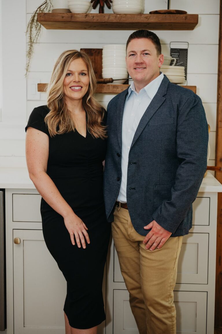 Columbus GA home buyer roadmap guide: Arrio and Kelsey Granum in a Columbus kitchen